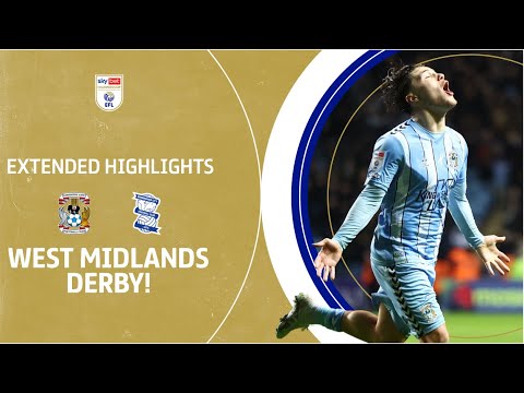 DERBY DAY! | Coventry City v Birmingham City extended highlights