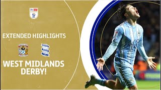 DERBY DAY! | Coventry City v Birmingham City extended highlights