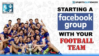 Create a FaceBook Group for your Sports Team screenshot 4