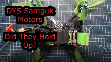 DYS Samguk Motor Series - Update & Final Thoughts