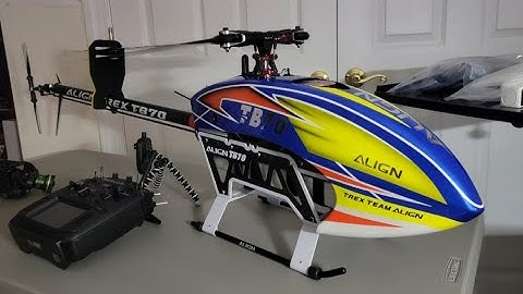 Align TB70 Maiden Flight