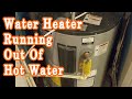 Electric Water Heater Running Out Of Hot Water