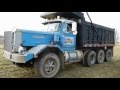 1979 White Autocar Construcktor Dump Truck - YouTube