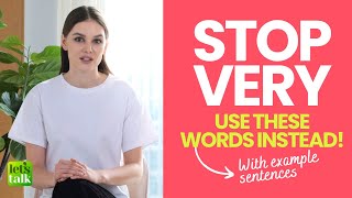 stop saying very | try these advanced words with example sentences | daily use english words #shorts