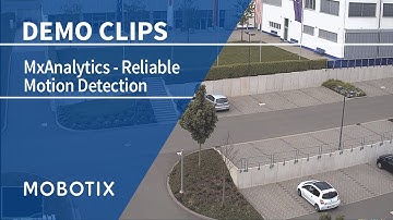 MxActivitySensor for Reliable Motion Detection (Demo Video by MOBOTIX)