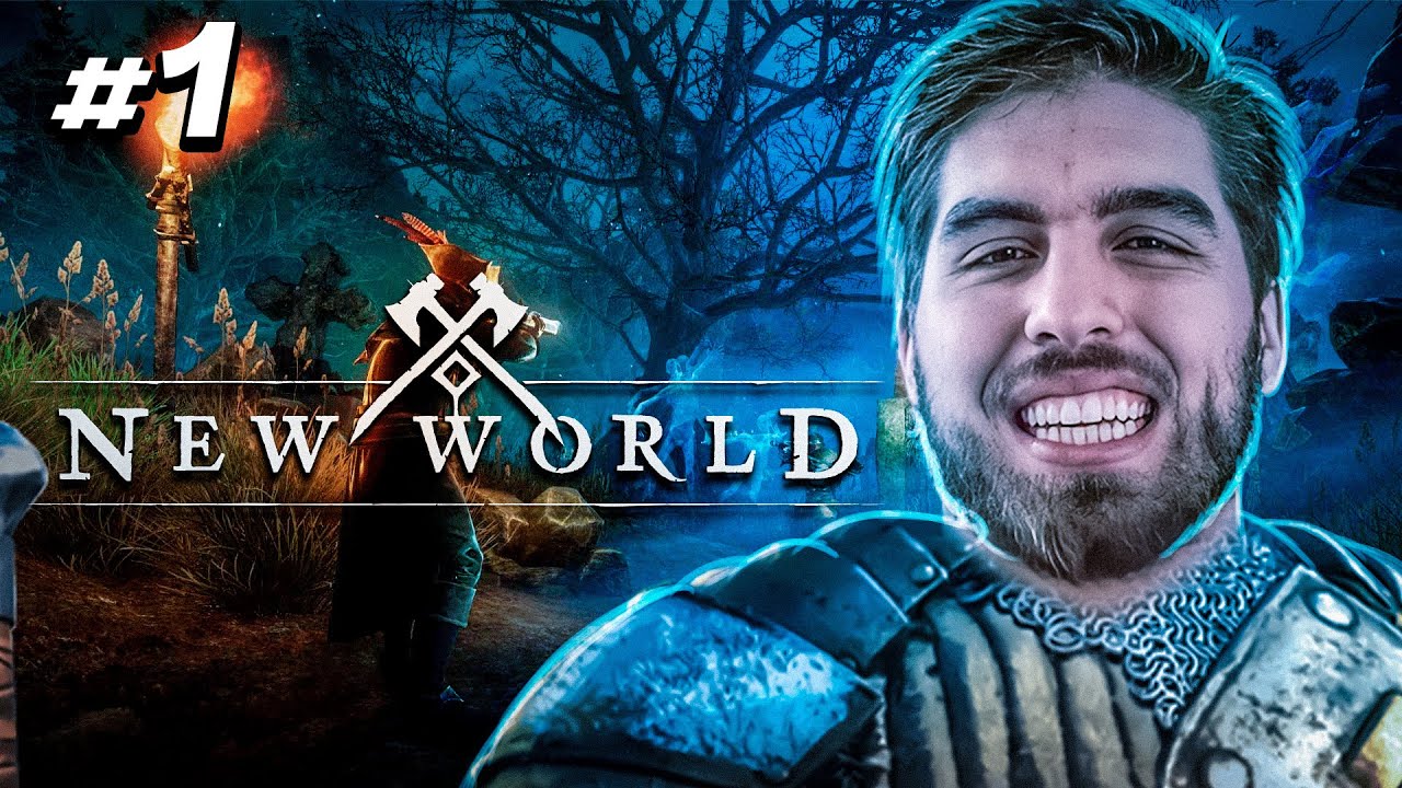 RAKIN JOGANDO A PRIMEIRA HORA DE NEW WORLD!