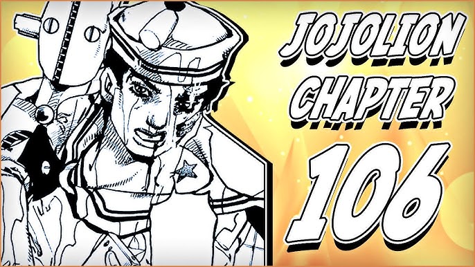 Powerful. Large. Deep., Jojolion Chapter 107 title page and Kaato