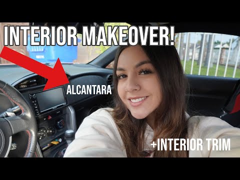 DIY INTERIOR MAKEOVER FRS BRZ 86 