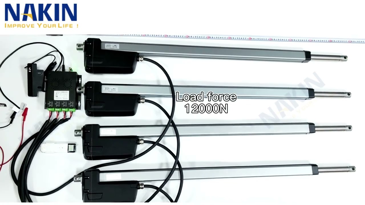 SYNC control box remote 12-Inch Stroke Linear Actuator for RV Slide Out 120000N 10000n