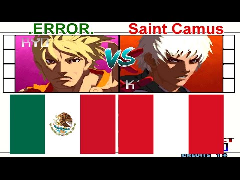 KOF 2001 - .ERROR. vs Saint Camus FT5