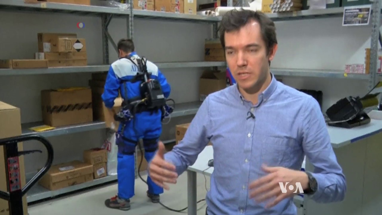 Exoskeleton Makes Lifting Easier YouTube