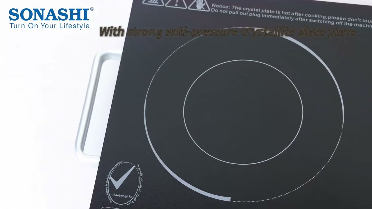 Sonashi Double Infrared Cooker With Touch Control –Ceramic