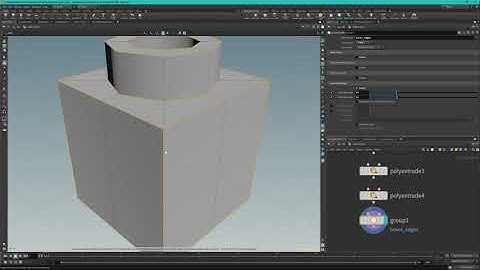 Houdini Foundations 03 Tutorial Part I: Create A Single Brick