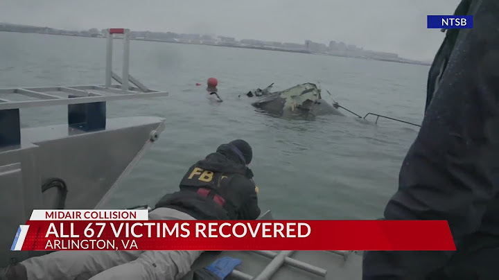 Remains from all 67 victims from fatal plane crash near Reagan National Airport recovered