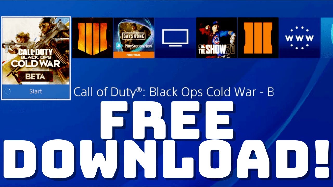 Black Ops Cold War Beta "FREE DOWNLOAD" Best Settings on PS4/Xbox/PC (How to Pre Load)