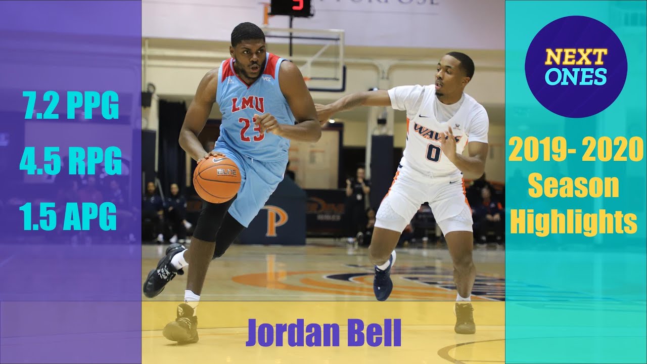Jordan Bell LMU Loins 2019-2020 Highlight Montage | Newest Pacific Tiger