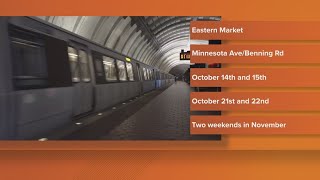 Metro begins weekend repair work