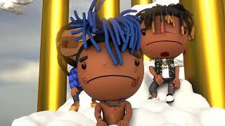 When Juice WRLD, XXXTENTACION & POP SMOKE Do A FreeStyle Cypher In Heaven (Animated Skit) #shorts