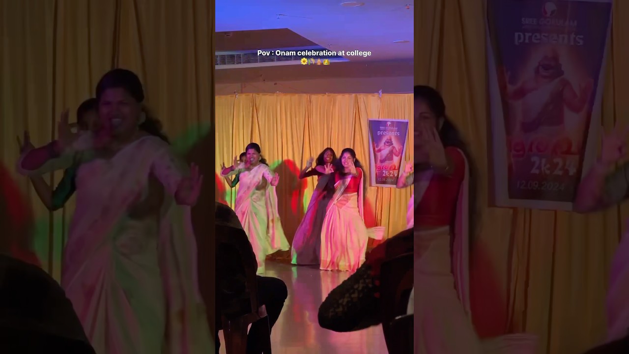 Onam Celebration at College 🌼✨🌾 | 