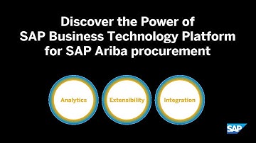 Discover the Power of SAP Business Technology Platform for SAP Ariba Procurement (demo)