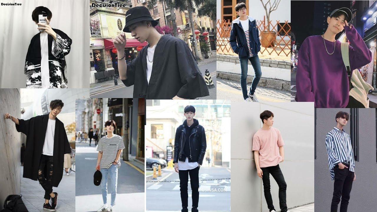 Korean Men vs Japanese Men Fashion Trendy Outfit 2019. - YouTube