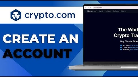 Hoe maak je een Crypto.com DeFi Wallet-account aan?