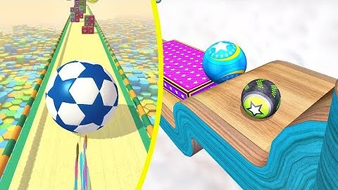 Going Balls vs Action Balls All Levels Speedrun Gameplay Android & iOS #4