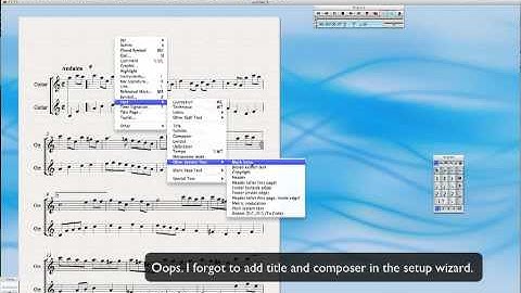 Tutorial 4 - Sibelius