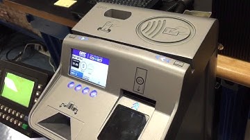 New Electronic Farebox with swipe pass card