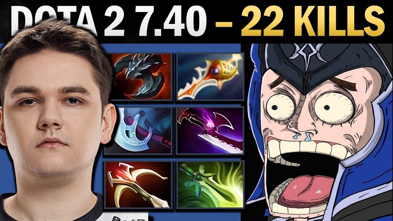 Luna Pro Carry with Rapier and Butterfly - Gameplay Dota