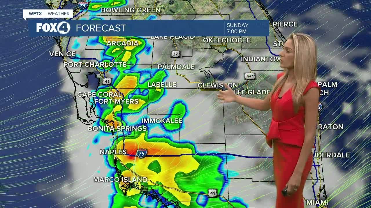 FORECAST: Scattered storms and showers later - YouTube