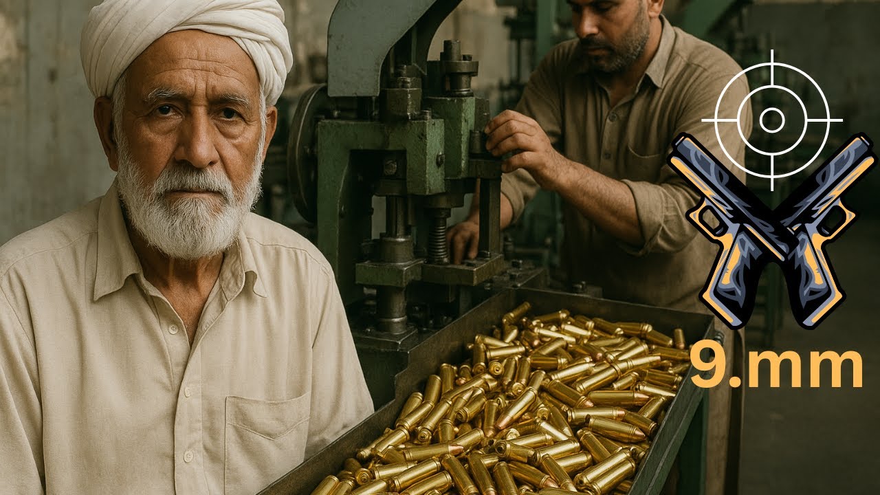 How Bullets Are Made in Pakistan. How 9mm Bullet is Made" Gun Bullet Factory Tour | 9mm