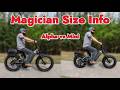 Magician Alpha & Alpha Mini Size Information