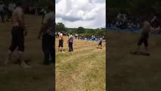 Tepeyolalti Köyünden Düğünde Güreş