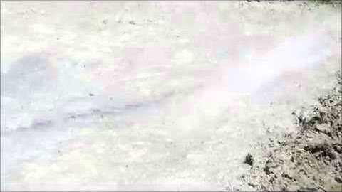 Posi Shell being pounded by water