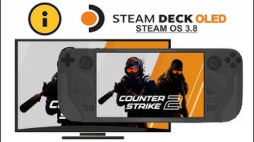 Counter Strike 2 (Docked) on Steam Deck OLED with Steam OS 3.8