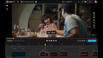 Matesub - Create better subtitles, faster