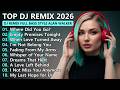 Alan Walker Style X 2026 DJ Remix Full Bass Emotional EDM Mix Sad Love Song Playlist Edm 