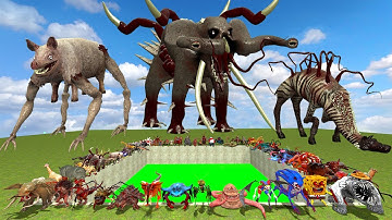 DESTROY ALL PARASITE MUTANT ANIMALS ZOOCHOSIS ZOONOMALY in TOXIC HOLE Garry