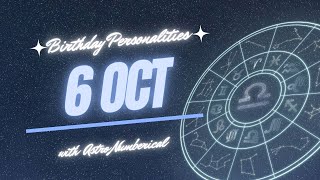 6 October Zodiac Horoscope: Birthday Personality & Traits Revealed Details