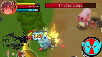 Epic Conquest | Gameplay Walkthrough | Level 1-10 | With Cutscene