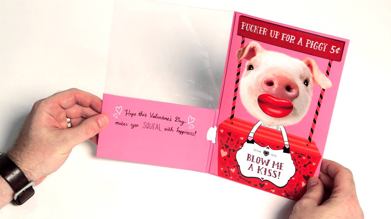 Blow Me A Kiss (TM) - Valentine's Day card by American Greetings