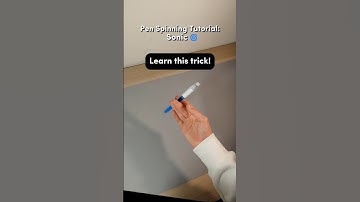 Learn the SONIC Pen Spinning Trick in 9 Seconds!