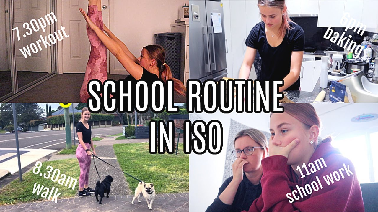 my school day routine in lockdown (8.30am - 10.30pm)
