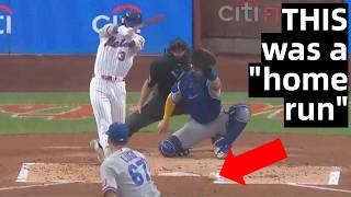 We Just Saw a "Home Run" on a Ball That Had a Distance of Less Than a Foot