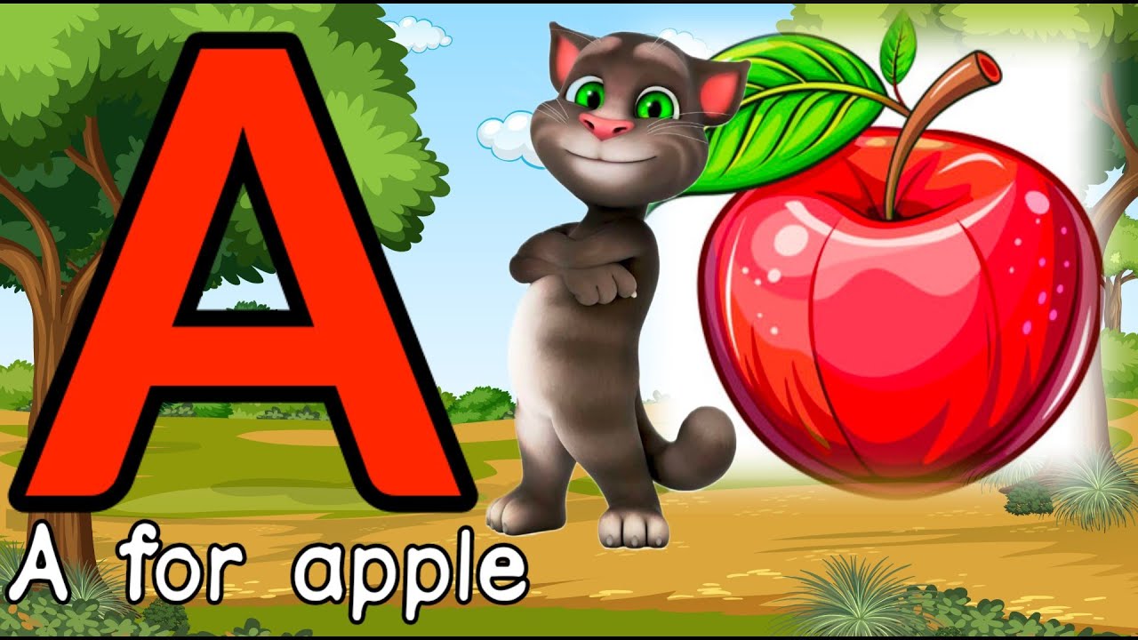 A for apple 