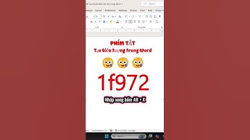 Phím Tắt Tạo Biểu Tượng Khuôn Mặt Cảm Xúc Trong Word #kienthuc #excel #freefire #exceltips #tintuc