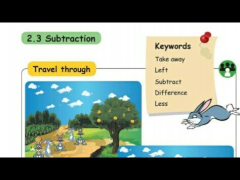 1std Maths - Term 1 - Unit 2 - Subtraction and number Zero - YouTube