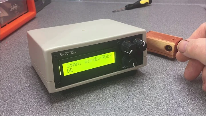New MK4 FMT Morse tutor Now available