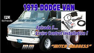 1979 Dodge Van Rostra Cruise Control Install